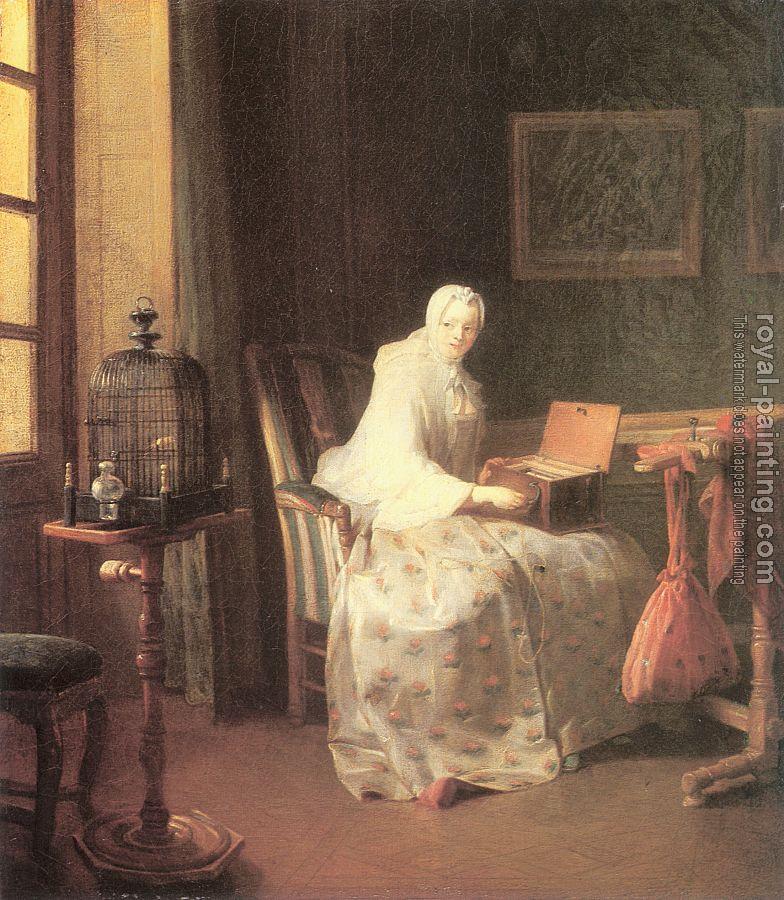 Jean Baptiste Simeon Chardin : The Bird-Song Organ